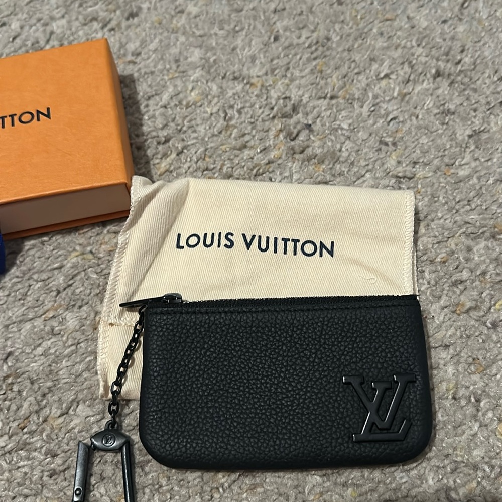 Authentic Black Limited Edition Louis Vuitton Key Pouch